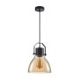 Italux DARLENA PND-22371-1-BK+AMB Závěsná lampa 1x40W/E27 IP20
