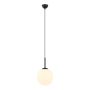 Italux DEORE PND-5578-1M-BK Závěsná lampa 1x40W/E27 IP20