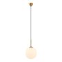 Italux DEORE PND-5578-1M-BRO Závěsná lampa 1x40W/E27 IP20