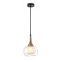 Italux KONILA PND-99709-1-BRO-CL Závěsná lampa 1x10W/G9 IP20