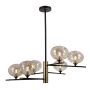 Italux MESTA PND-58856-6-MB-AB Stropní lampa 6x5W/G9 IP20