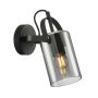 Italux NANESMA WL-32453-1 BK+SG Nástěnná lampa 1x40W/E27 IP20