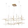 Italux PROVENZA MD18001067-30A GD Závěsná lampa 30x72W/LED 3000K 4982LM IP20