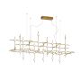 Italux PROVENZA MD18001067-55A GD Závěsná lampa 55x132W/LED 3000K 9133LM IP20