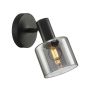 Italux SANTIA WL-65342-1 BK+SG Nástěnná lampa 1x40W/E27 IP20
