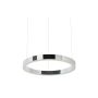 King Home RING JD8169-40.SILVER Závěsná lampa 1x25W/LED 3000K 2000LM IP20