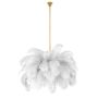 King Home TIFFANY JD0019.WHITE Závěsná lampa 18x40W/G9 IP20