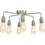 Dar Lighting Kiefer KIE0646 Stropní lampa 6x60w/e27 ip20