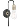 Dar Lighting Kiefer KIE0722 Nástěnná lampa 1x60w/e27 ip20