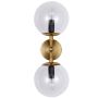 Light Prestige Dorado LP-002/2W Transp. Nástěnná lampa 2x40W/E14 IP20