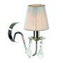 Light Prestige Mona LP-5005/1W srebrna Nástěnná lampa 1x40W/E14 IP20