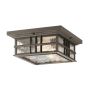 Elstead Lighting BEACON SQUARE KL-BEACON-SQUARE-F-OZ Stropní lampa 2x60W/E27 IP44