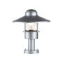 Elstead Lighting Klampenborg KLAMPENBORG-PED-SIL Lampa stojąca 1x60W/E27 IP44