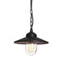 Elstead Lighting KLAMPENBORG KLAMPENBORG8-BK Závěsná lampa 1x60W/E27 IP44