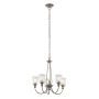Elstead Lighting WAVERLY KL-WAVERLY5-CLP Lustr 3x60W/E27