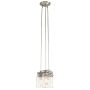 Kichler BRINLEY KL-BRINLEY3-NI Závěsná lampa 3x60W/E27