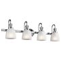 Kichler CORA KL-CORA4-BATH Nástěnná lampa 4x3,5W/G9 4x320LM IP44