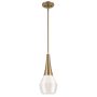 Kichler Deela KL-DEELA-P-CPZ Závěsná lampa 1x60W/E27 IP20
