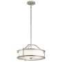 Kichler EMORY KL-EMORY-P-S-CLP Závěsná lampa 3x60W/E27