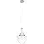 Kichler EVERLY KL-EVERLY-P-S-CH Závěsná lampa 1x60W/E27