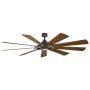Kichler Gentry XL KLF-GENTRY-85-WZ Wentylator 1x14W/LED 3000K 1300 lm IP20