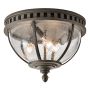 Kichler HALLERON KL-HALLERON-F Stropní lampa 3x40W/E14 IP44