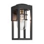 Kichler Hone KL-HONE-S-BKT Nástěnná lampa 1x60W/E27 IP44