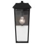 Kichler Mathus KL-MATHUS2-M-BK Nástěnná lampa 1x60W/E27 ip44