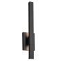 Kichler Nocar KL-NOCAR-M-BK Nástěnná lampa 1x20W/LED 3000K 1150lm IP44