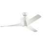 Kichler Phree KLF-PHREE-56-WHT Wentylator 1x10W/LED 3000K 1116 lm IP20