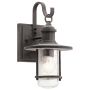 Kichler RIVERWOOD KL-RIVERWOOD2-S Nástěnná lampa 1x60W/E27 IP44