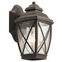 Kichler TANGIER KL-TANGIER2-S Nástěnná lampa 1x60W/E27