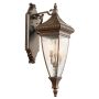 Kichler VENETIAN RAIN KL-VENETIAN2-L Nástěnná lampa 3x60W/E14 IP44