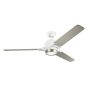 Kichler Zeus KLF-ZEUS-60-WHT Wentylator 1x10W/LED 3000K 1116 lm IP20