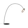 King Home VIST JCF124. GOLD Stojací lampa 1x28W/LED 3000K 2240LM IP20