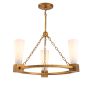 Elstead Lighting Kristy KRISTY3-DG-OPAL Lustr 3x40W/E27 IP20