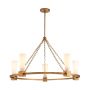 Elstead Lighting Kristy KRISTY5-DG-OPAL Lustr 5x40W/E27 IP20