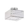 Light Prestige Vetro LP-2910/1C CH square Stropní lampa 1x15W/E27 IP20