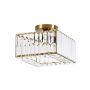 Light Prestige Vetro LP-2910/1C GD square Stropní lampa 1x15W/E27 IP20