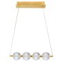 Light Prestige Brillant LP-3303/4L GD Závěsná lampa 4x20W/LED 3000K|4000K|6000K 1530lm IP20