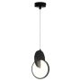Light Prestige Circlo LP-1311/1P BK Závěsná lampa 1x8W/LED 3000K|4000K|6000K 843lm IP20