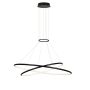 Light Prestige Halifax LP-940/2P BK CCT Závěsná lampa 2x45W/LED 3000K|4000K|6000K IP20