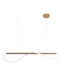 Light Prestige Meleca LP-2345/1P S GD CCT Závěsná lampa 1x24W/LED 3300lm IP20