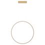 Light Prestige Mirror LP-999/1P L GD CCT Závěsná lampa 1x47W/LED 3000K|4000K|6000K 5300lm IP44