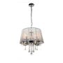 Light Prestige Mona LP-5005/5P srebrna Lustr 5x40W/E14 IP20