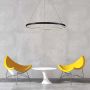 Light Prestige Ring LP-909/1P S BK CCT Závěsná lampa 1x48W/LED 3000K|4000K|6000K IP20