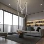 Light Prestige Rope Light LP-642/2M Smart Závěsná lampa 1x25W/LED 2700K-6500K 6600 lm IP20