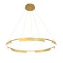 Light Prestige Tura LP-9786/1P 80cm GD Závěsná lampa 5x45W/LED 3000K|4000K|6000K 5555lm IP20