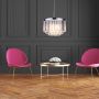 Light Prestige Vetro LP-2910/5P Závěsná lampa 5x40W/E14 IP20
