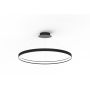 Zuma Line CIRCLE LA0721/1 - BK Závěsná lampa 1x70W/LED 3000K 7820LM